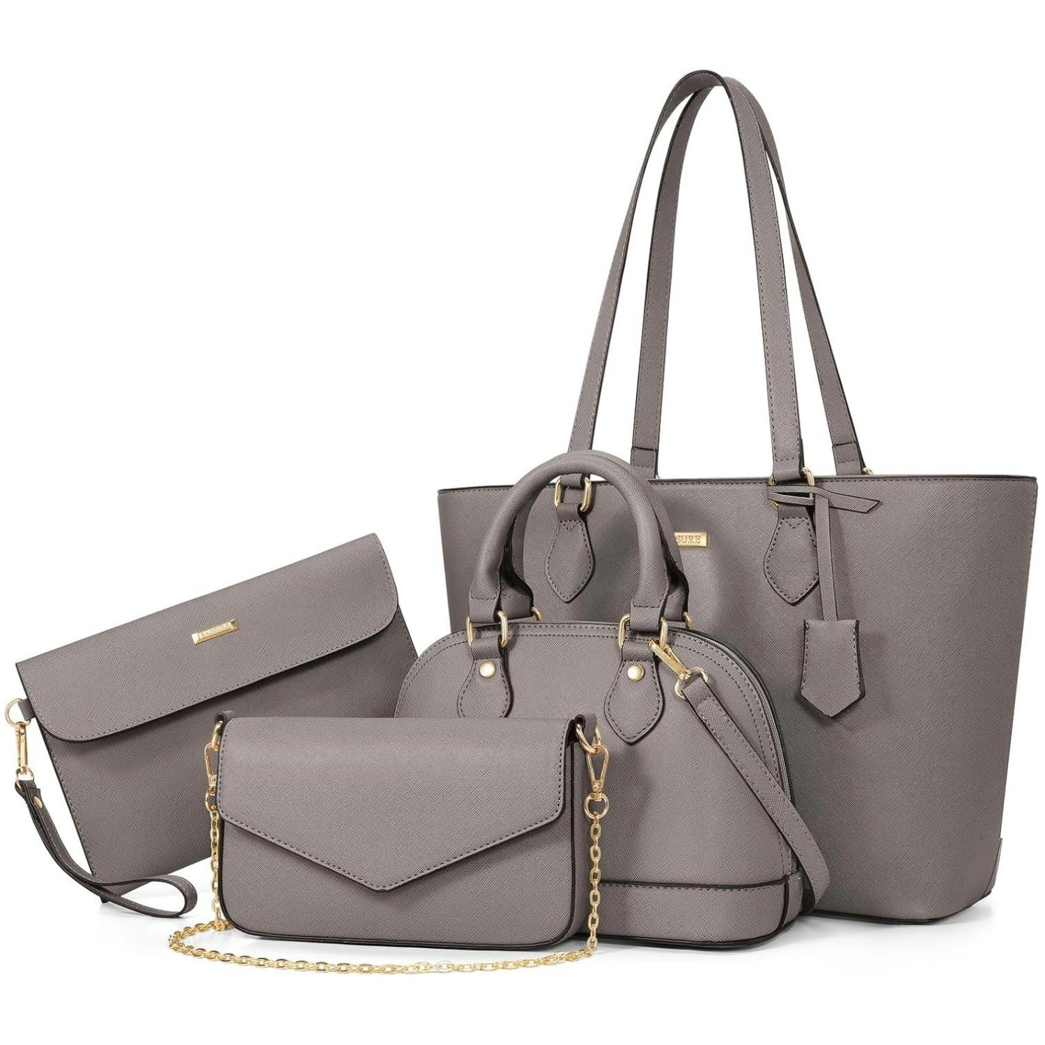 Women Accessories Combo Gift - Set da 4 pezzi: borse da