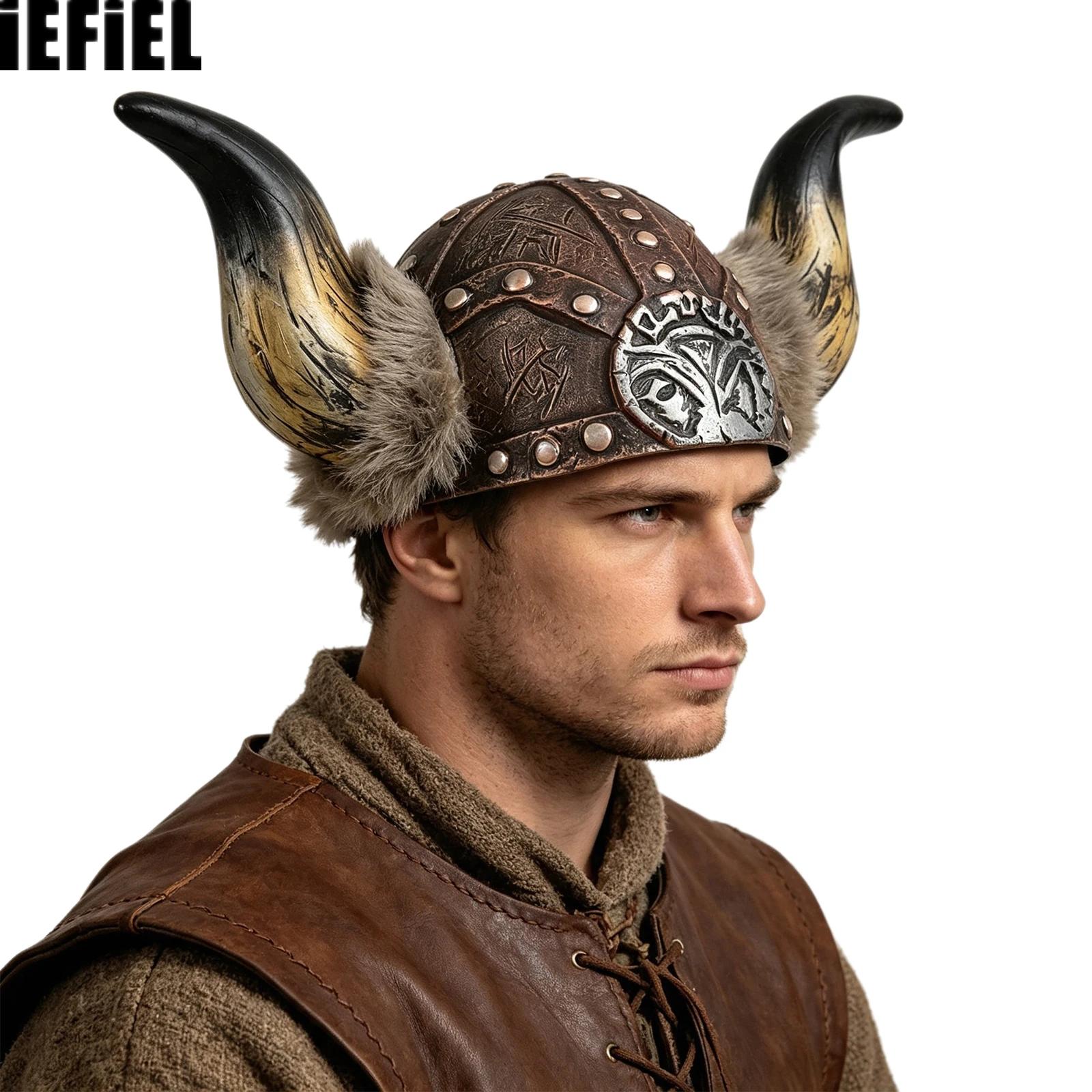 Women'S Viking Accessories - Cappello da Guerriero Vichingo per Uomo