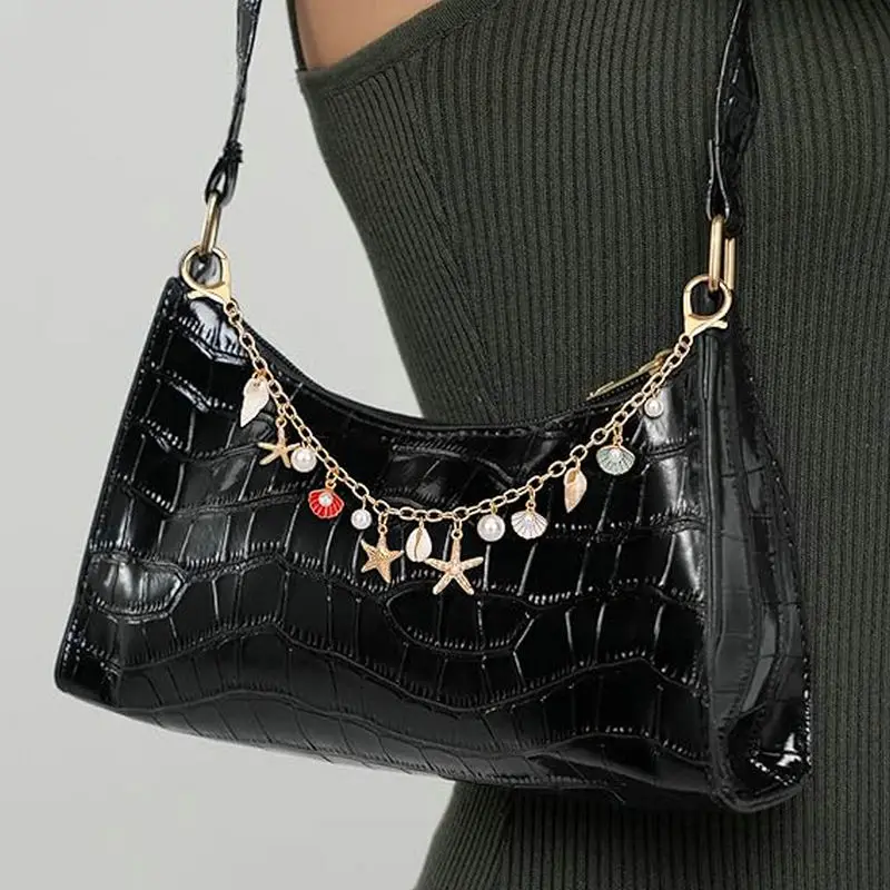 Women'S Accessories Handbags - Ciondoli per borse Portachiavi dorato Borsa