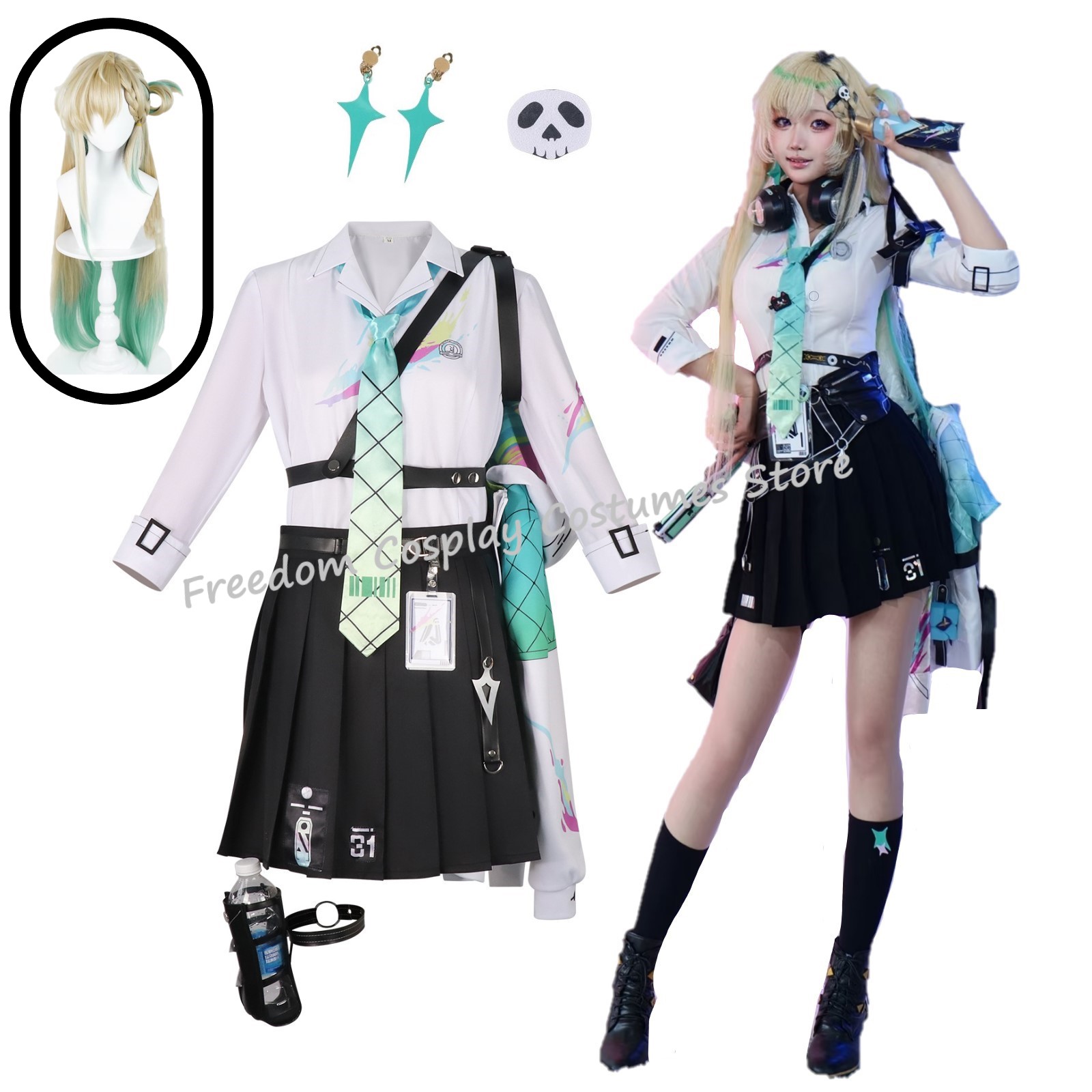Women'S Accessories For Suit - Costume cosplay Lynae del gioco Wuthering