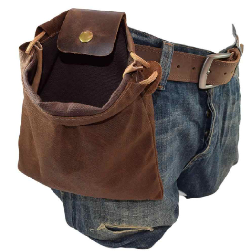 Women'S Viking Accessories - Medievale in pelle scamosciata sacchetto di