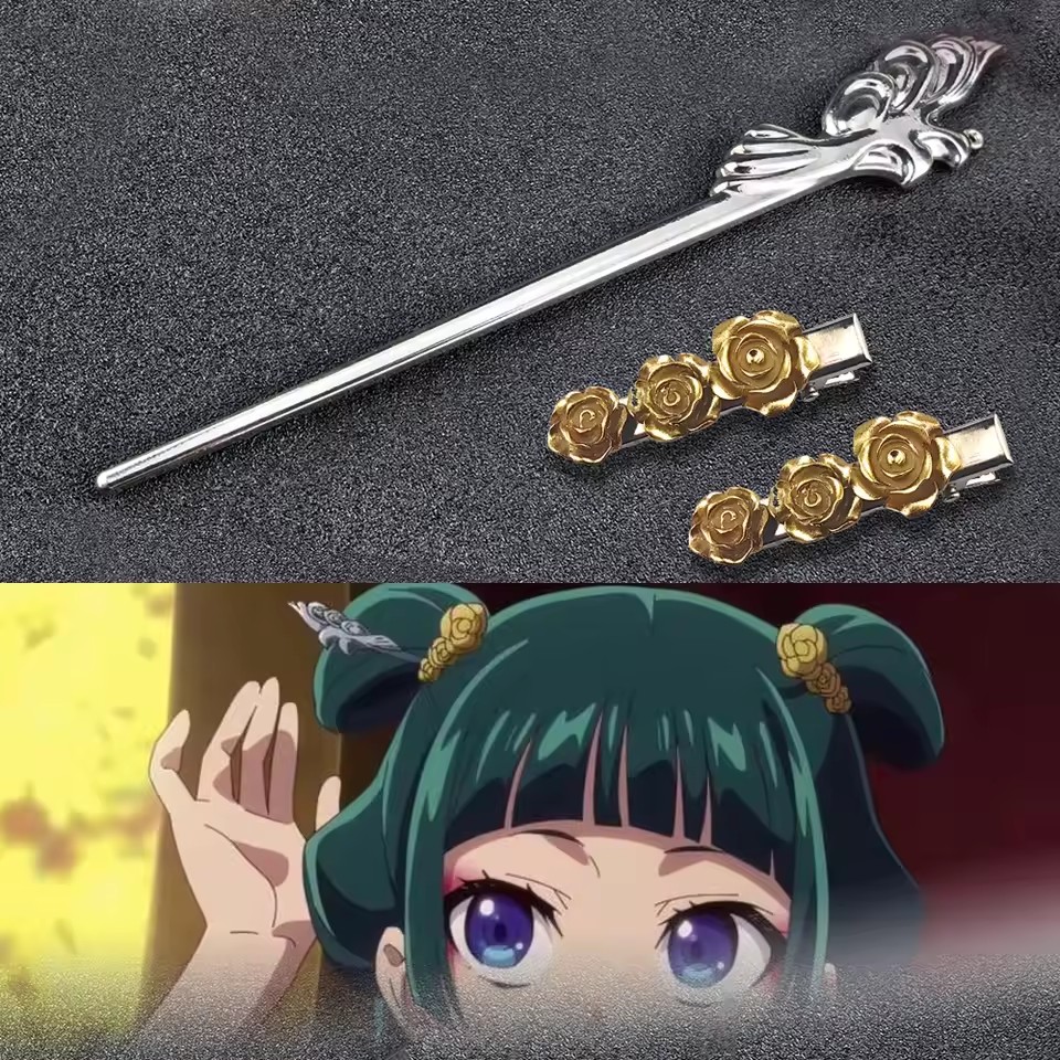 Women Accessories Shop - Diari dell'aiborico Forcine in lega Anime