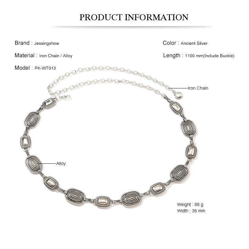 Catena in vita in metallo moda - Women Accessories Pk recensione e prezzo