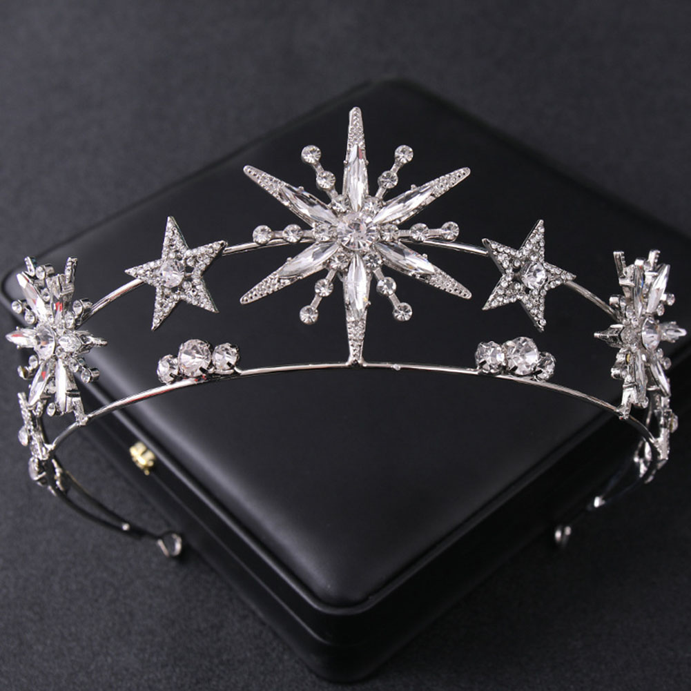 Corona a Forma di Stella con S - Women'S Wedding Accessories recensione e prezzo
