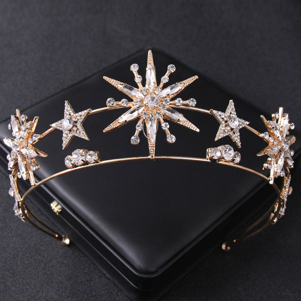 Corona a Forma di Stella con S - Women'S Wedding Accessories recensione e prezzo