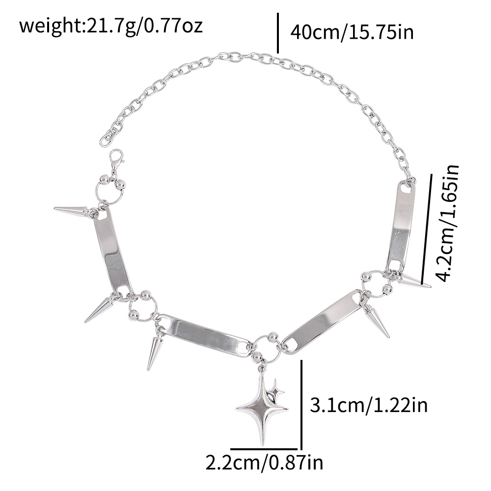 Collana girocollo punk con ste - Women'S Accessories Rings recensione e prezzo