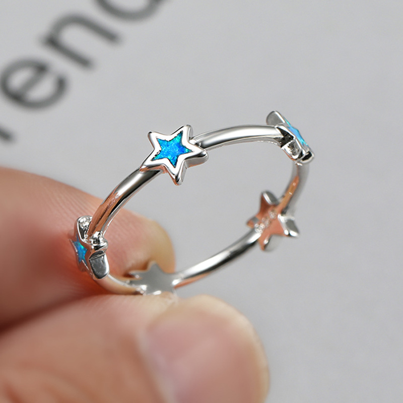 Anello Pentagramma Bianco Aust - Women'S Accessories Australia recensione e prezzo
