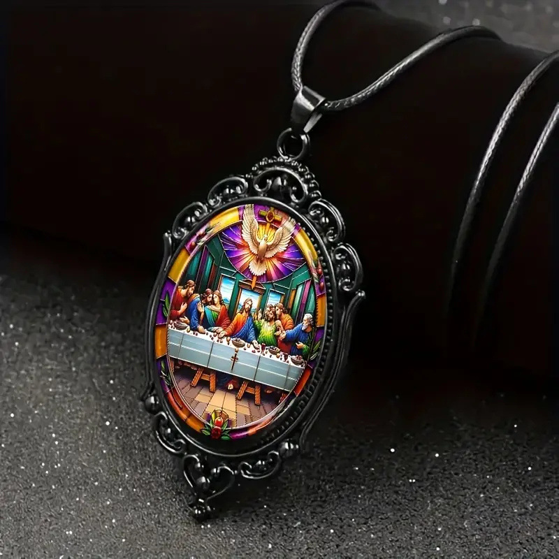 1 Collana in vetro con cornice - Women'S Accessories Manufacturers recensione e prezzo