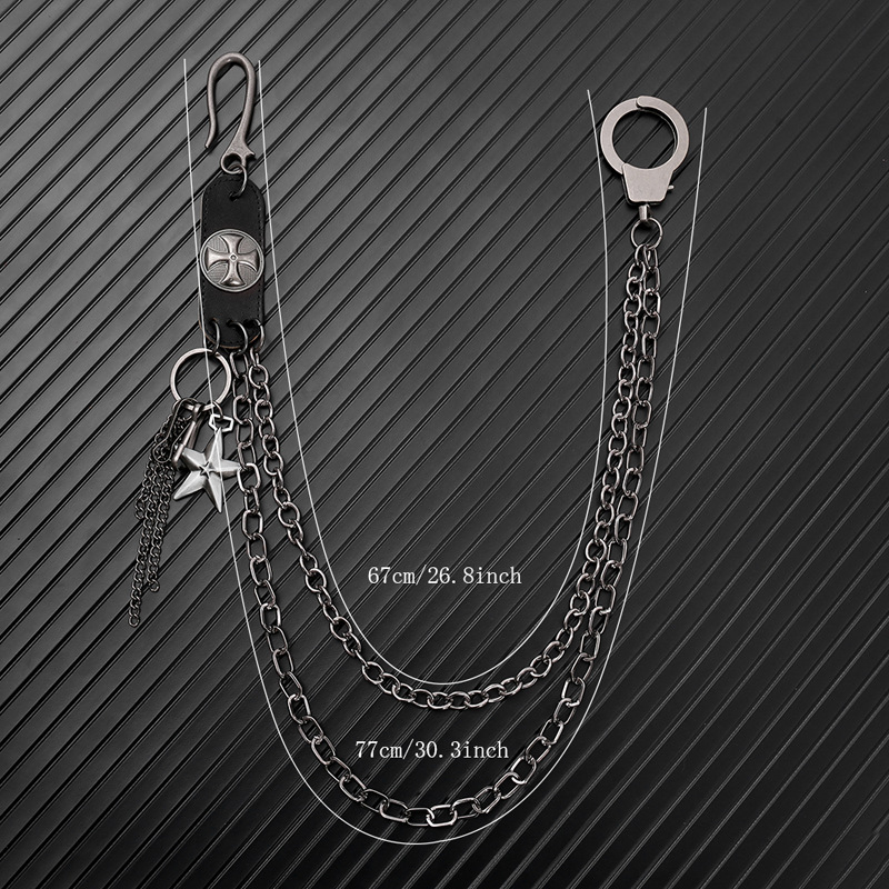Punk Steet Portachiavi in pell - Women Accessories Pk recensione e prezzo