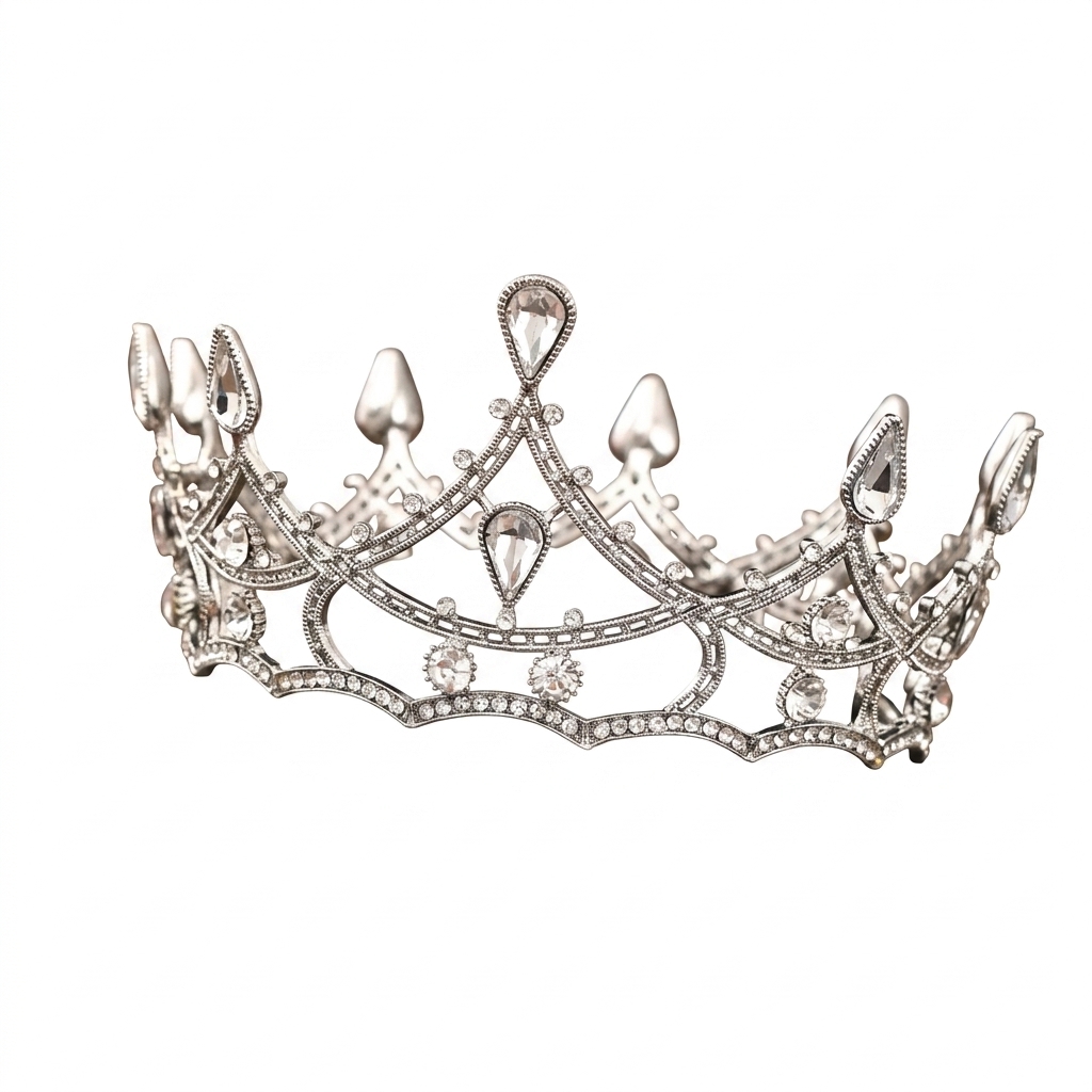 1 pz Corona Barocca in Cristal - Women'S Wedding Accessories recensione e prezzo