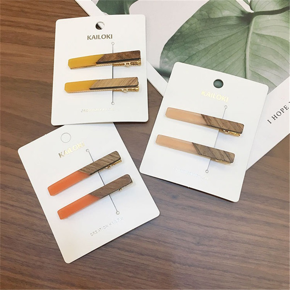 2 pz/set di colore della caram - Women Accessories Combo Gift recensione e prezzo